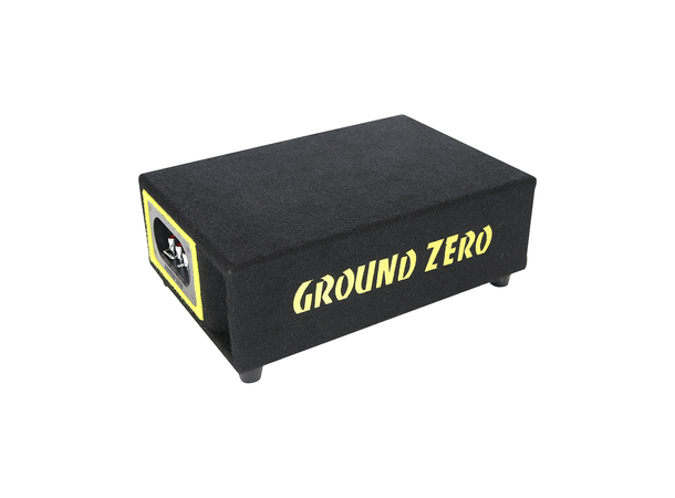 Ground Zero GZRB 16SPL basskasse 6,5" i kasse, 2x2 Ohm, 700W SPL