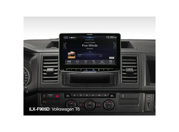 Alpine iLX-F905D Halo 9 9" floating, DAB+, CarPlay, Android Auto