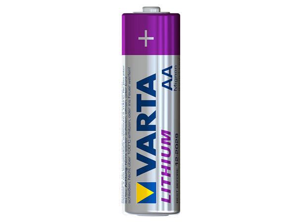 Varta AA lithium batterier 4pk