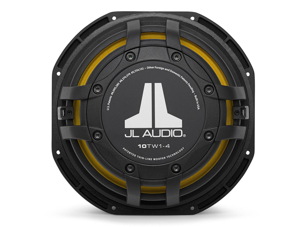 JL Audio 10TW1-4 10" subwoofer 300W RMS, 4 Ohm, Slim