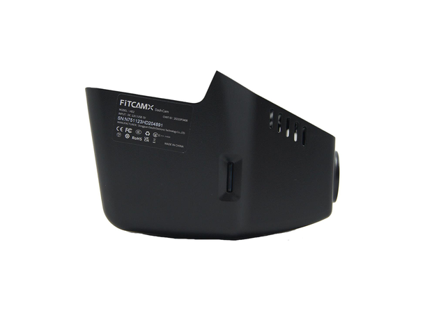 FITCAMX Integrert 4K Dashcam (foran+bak) VW/Skoda (2015 ->) "Model B" Grå