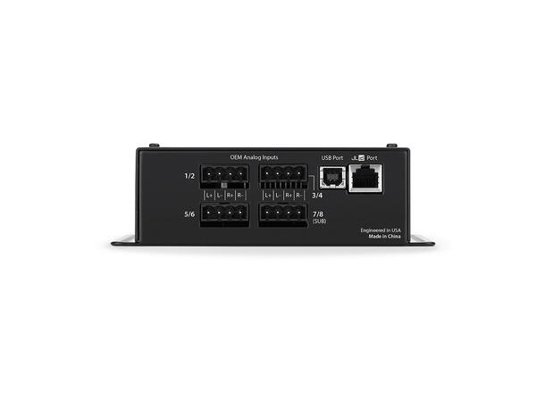 JL Audio FiX-82 OEM integrasjon 8-kanals DSP, 8 inn/2 ut + Digital ut