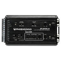 Phoenix Gold ZLOC 4.4 m/Bass CUBE Høy til lavnivå adapter, 4-kanals.